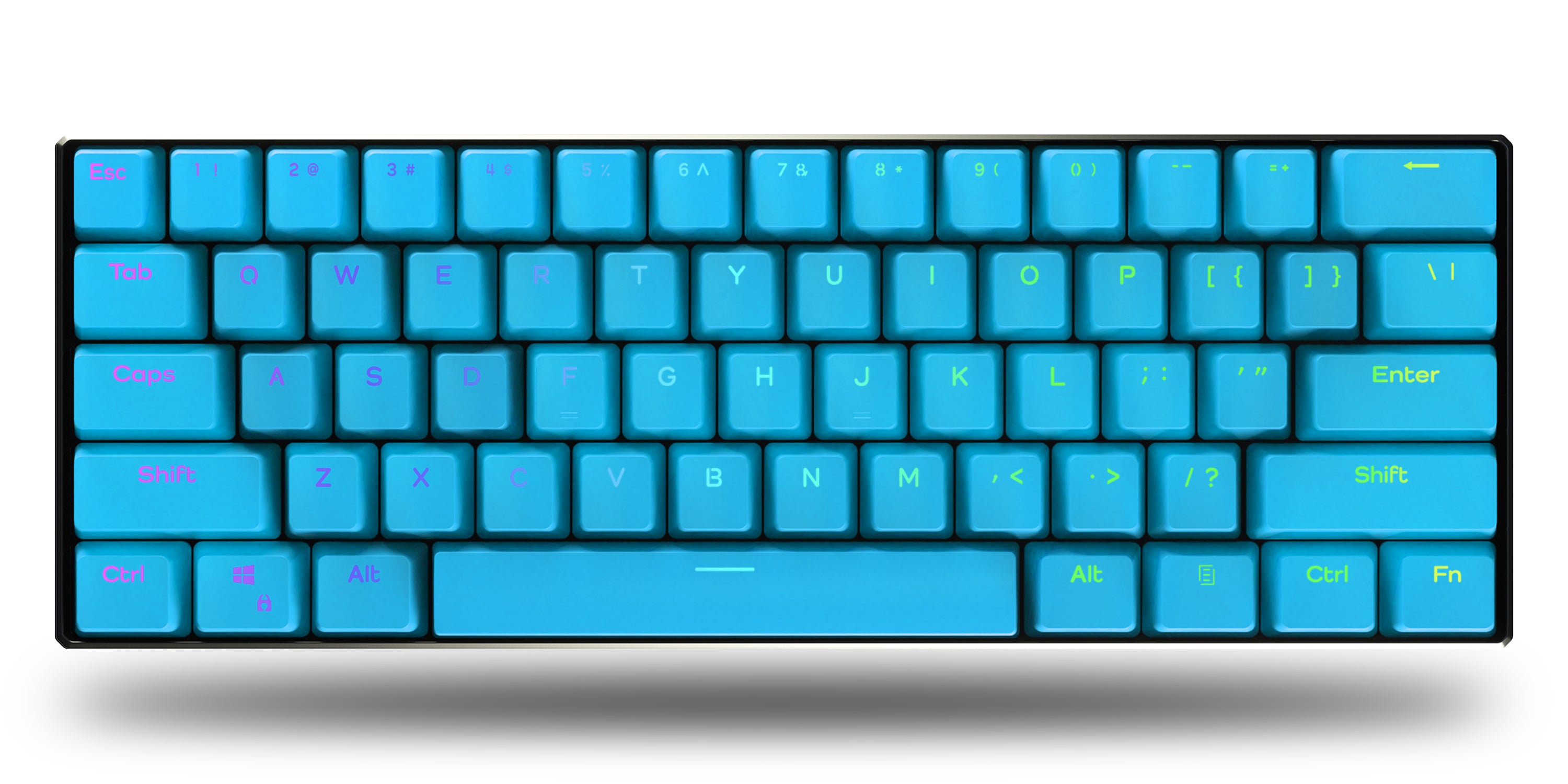 Blue 60% Keyboard