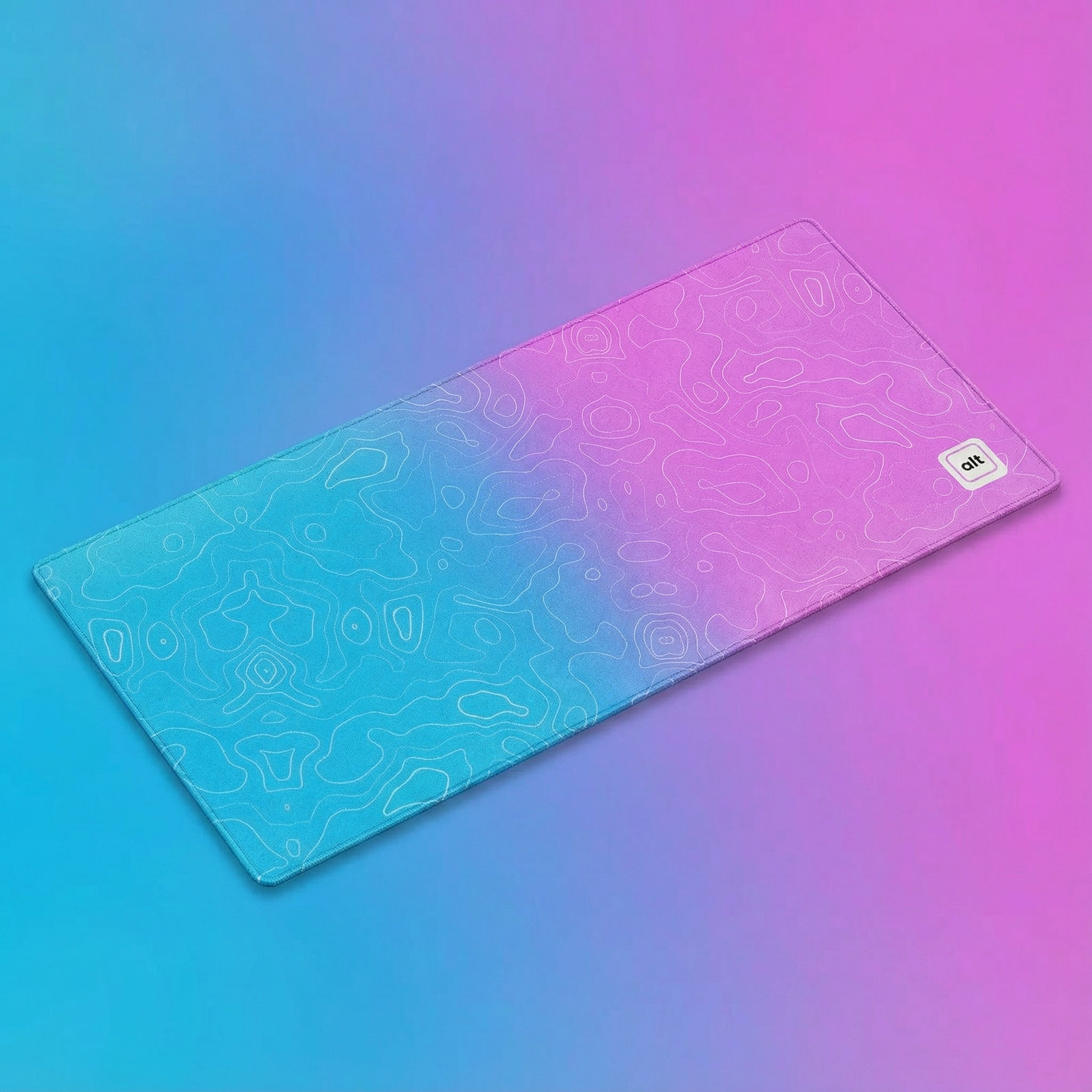 Damascus Cotton Candy Mousepad