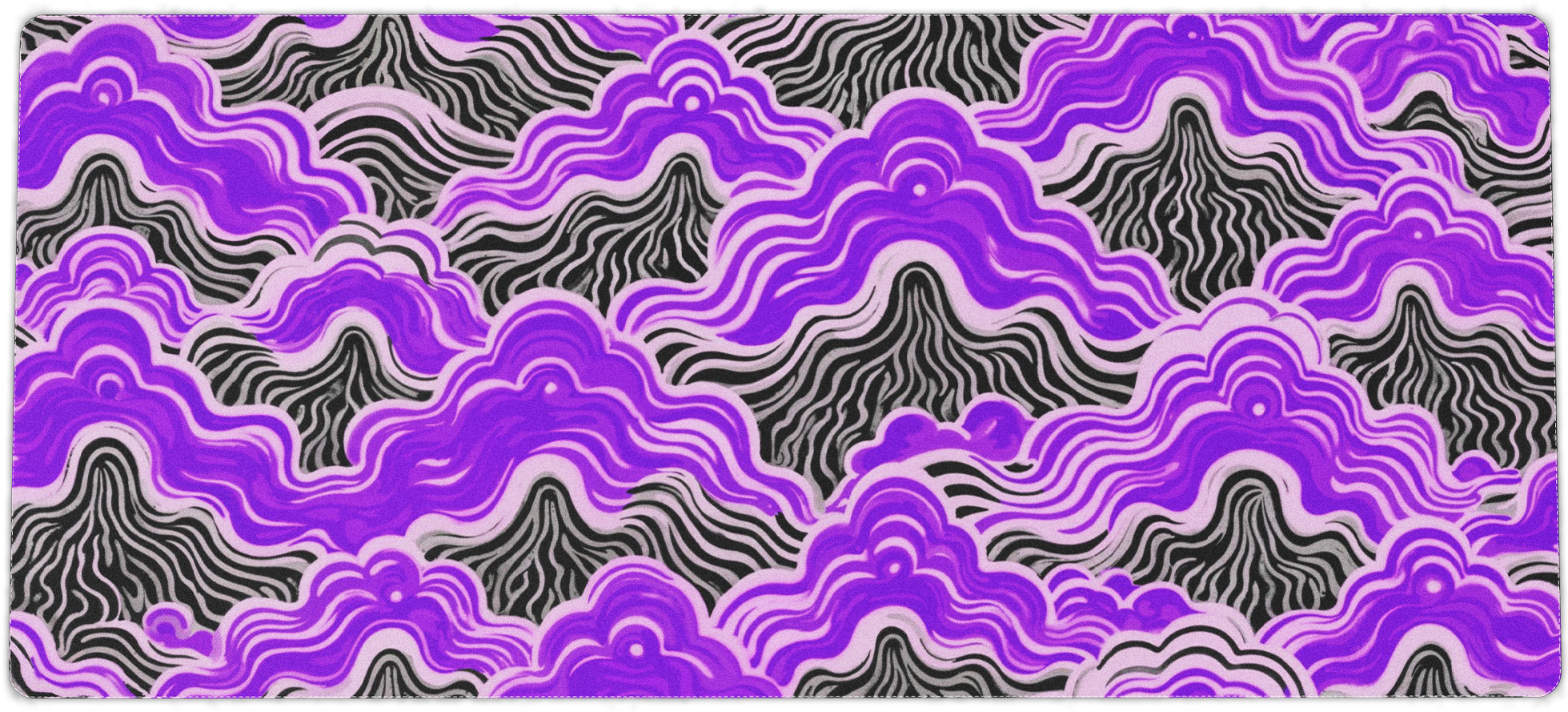 Inky Clouds Mousepad