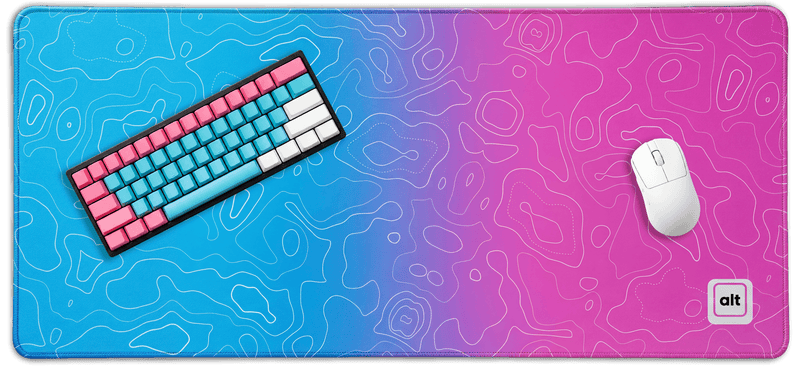 Damascus Cotton Candy Mousepad