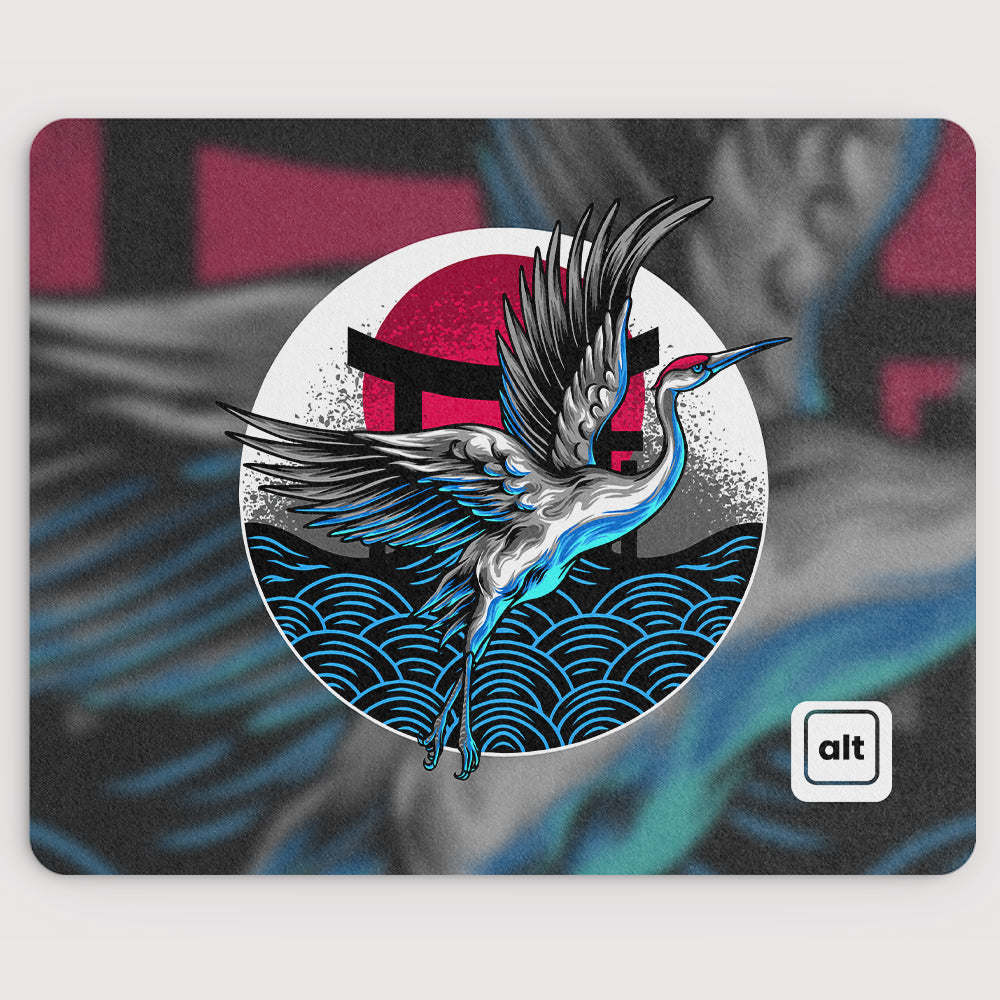 Nihan Crane Mousepad