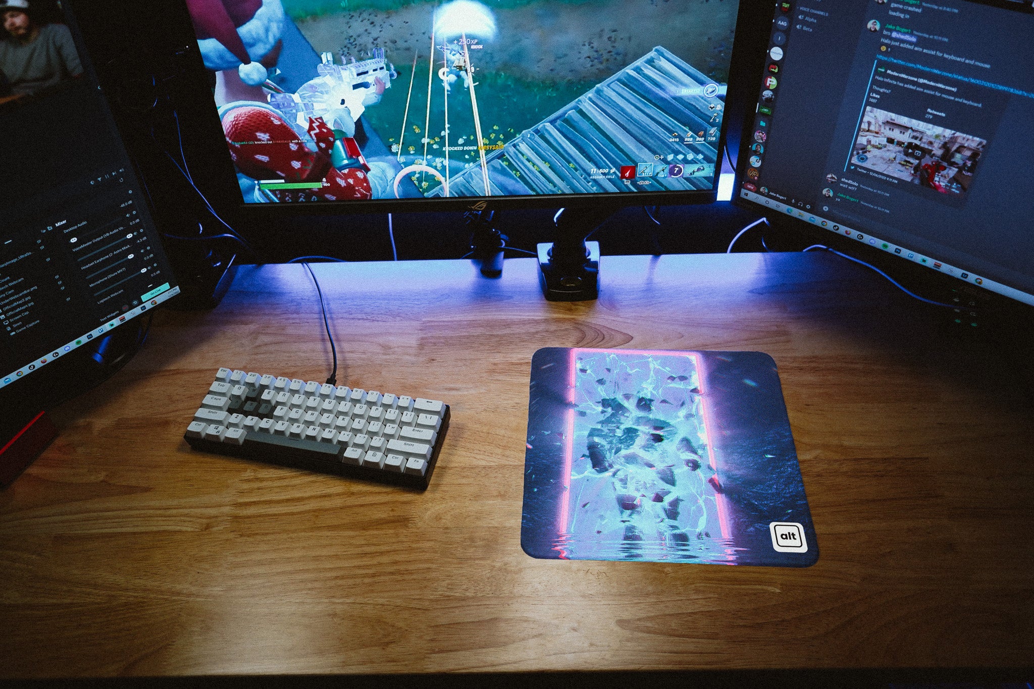 Breaking Earth Mousepad