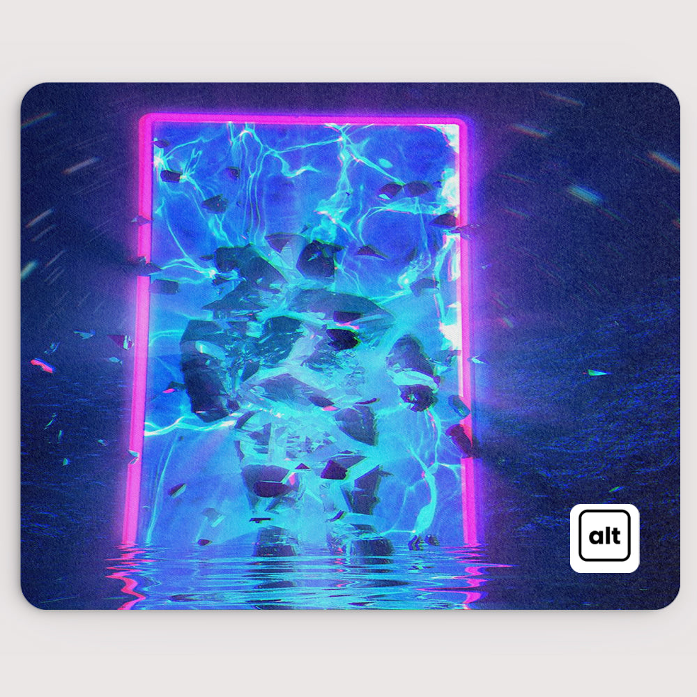 Breaking Earth Mousepad