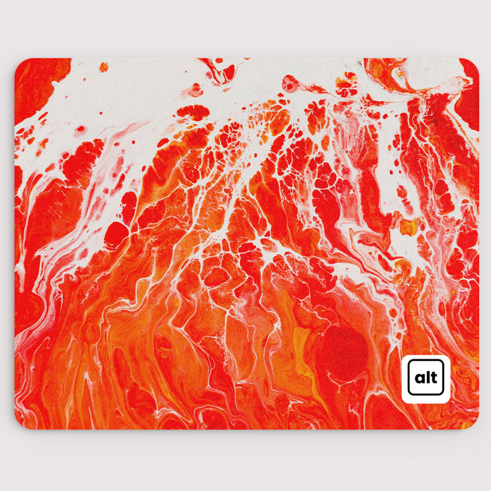 Red Ocean Mousepad