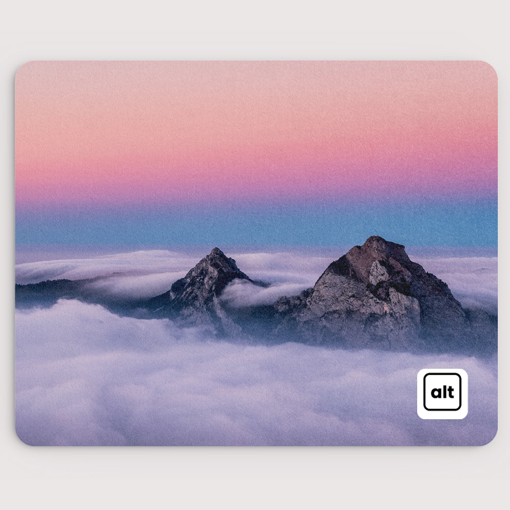 Foggy Mountains Mousepad