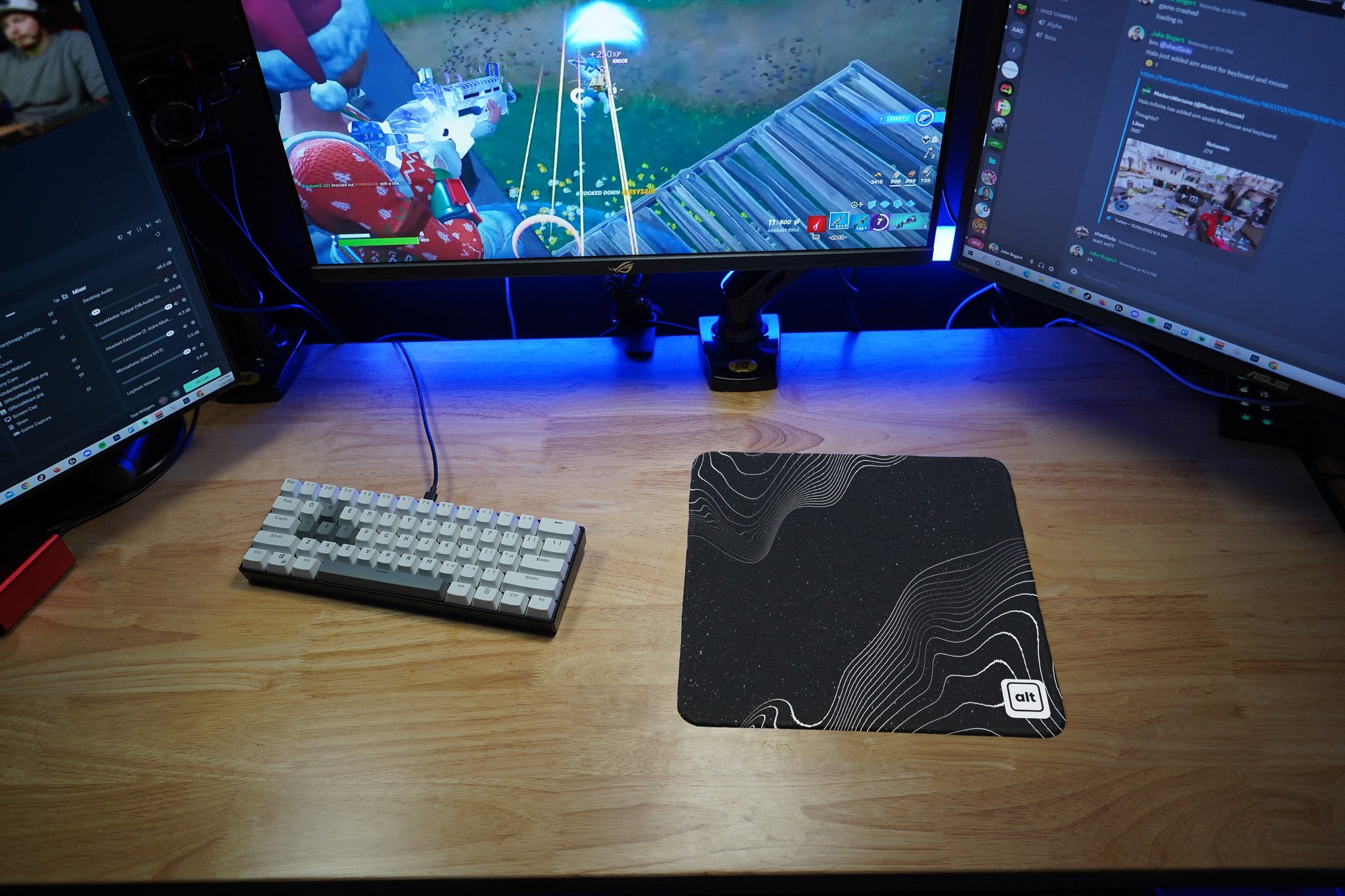 Lost in The Galaxy Mousepad