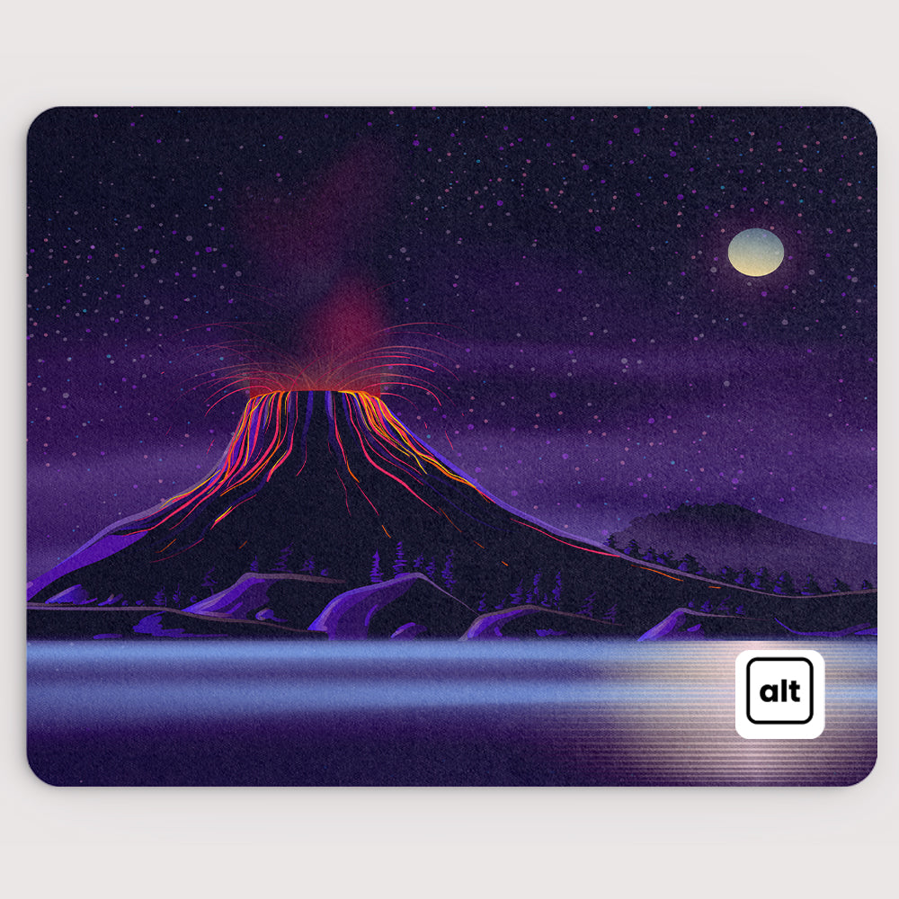 Volcanic Eruption Mousepad