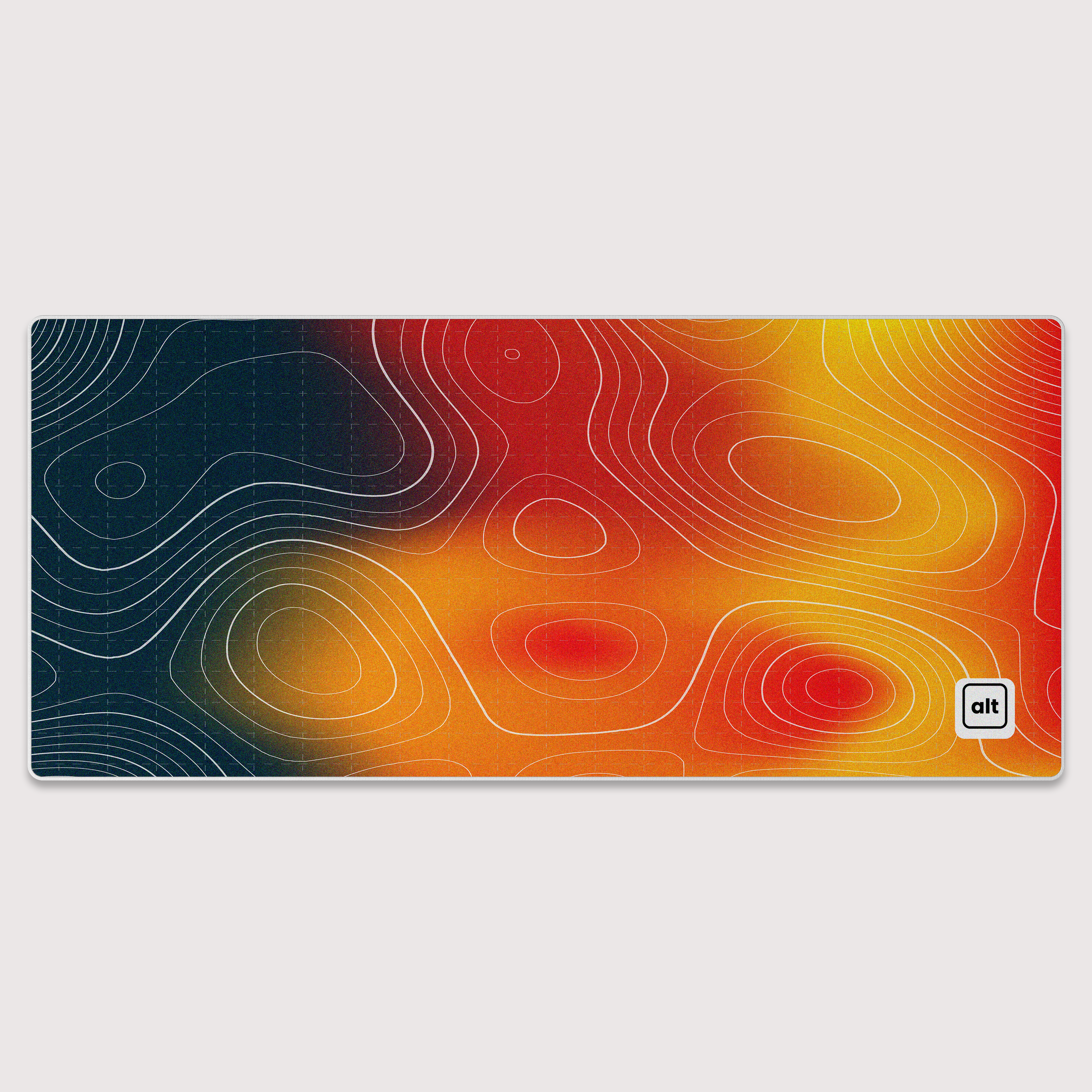 Heatwave Damascus Mousepad