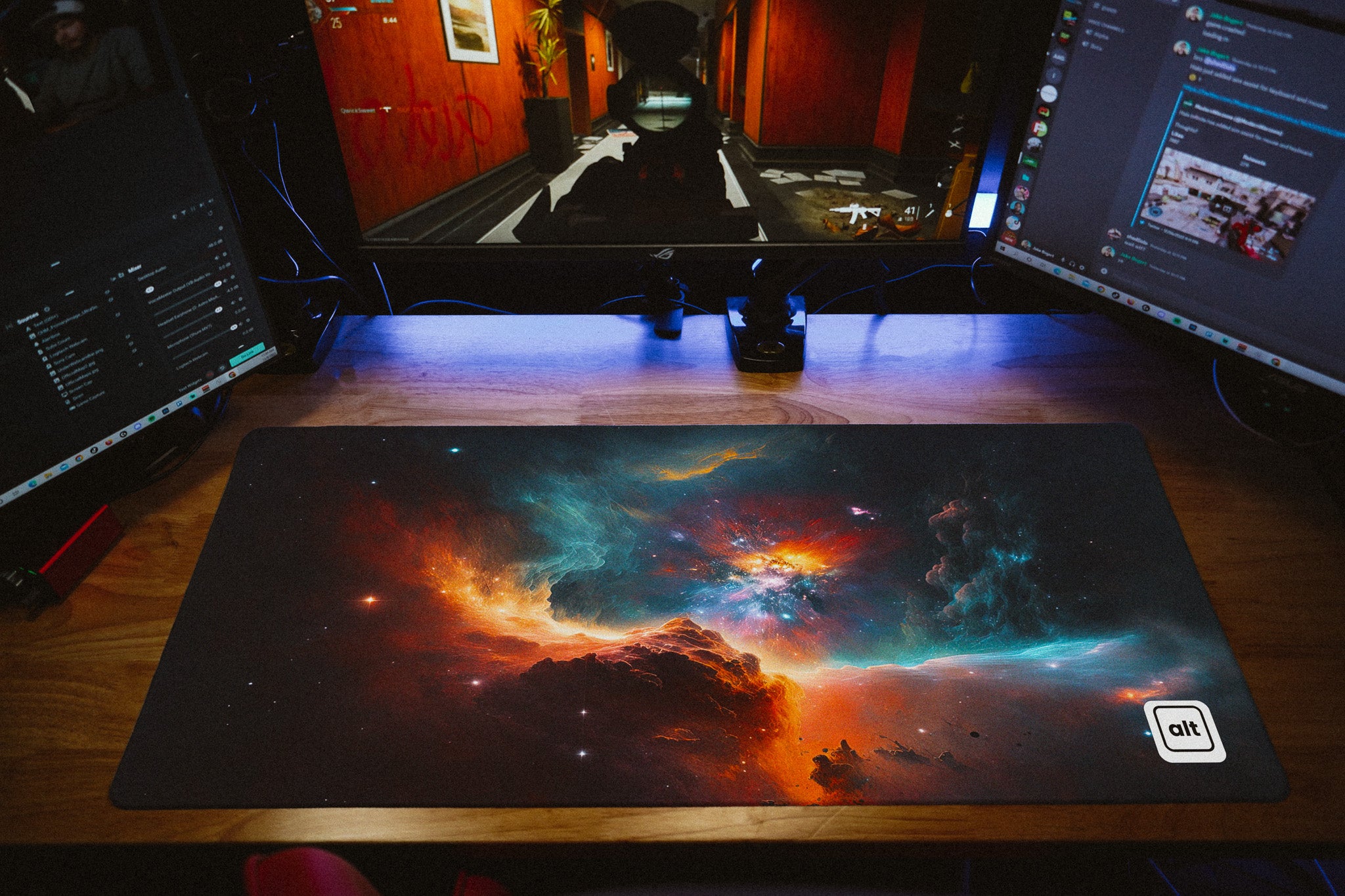 Battle of the Elements Mousepad