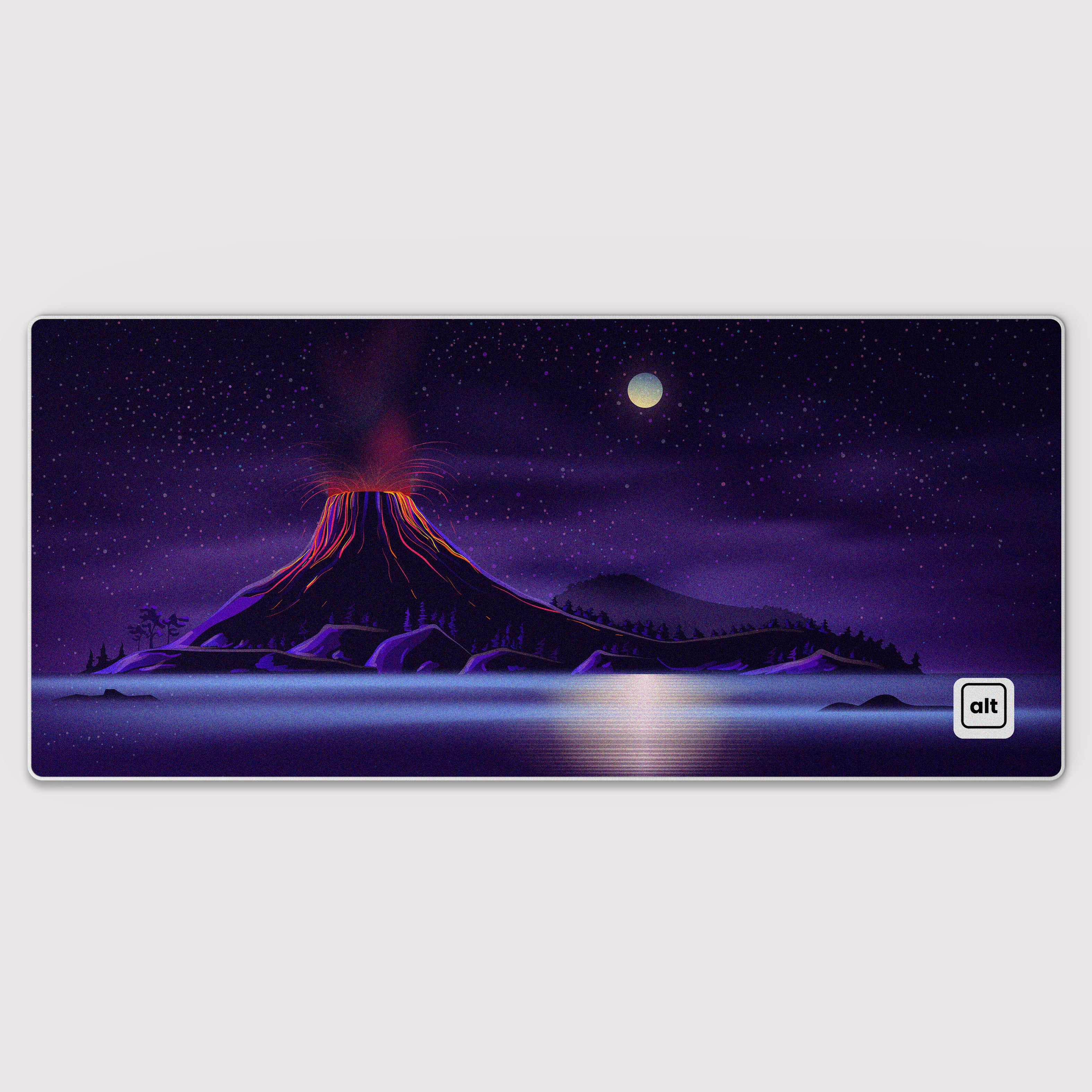 Volcanic Eruption Mousepad