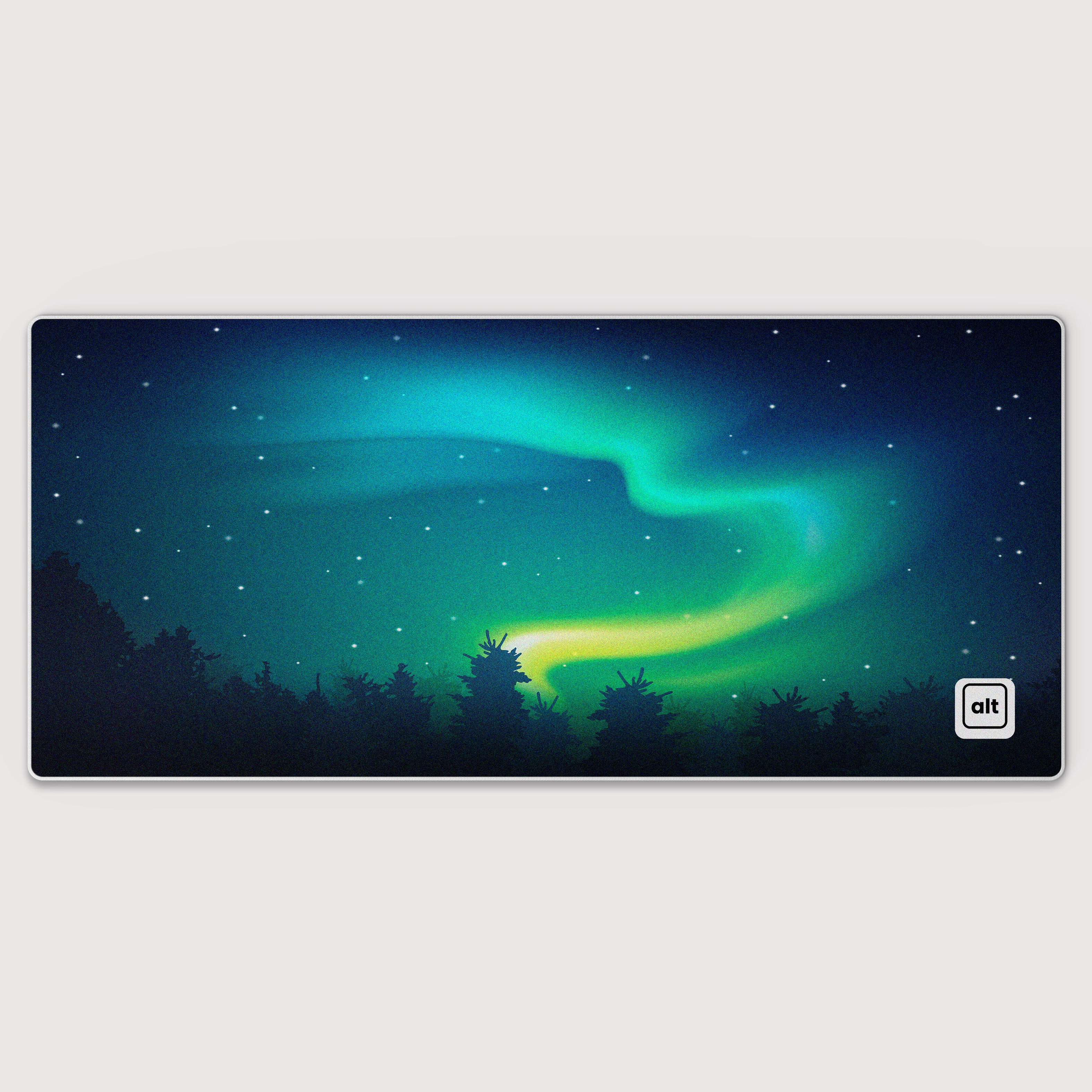 Aurora Borealis Mousepad