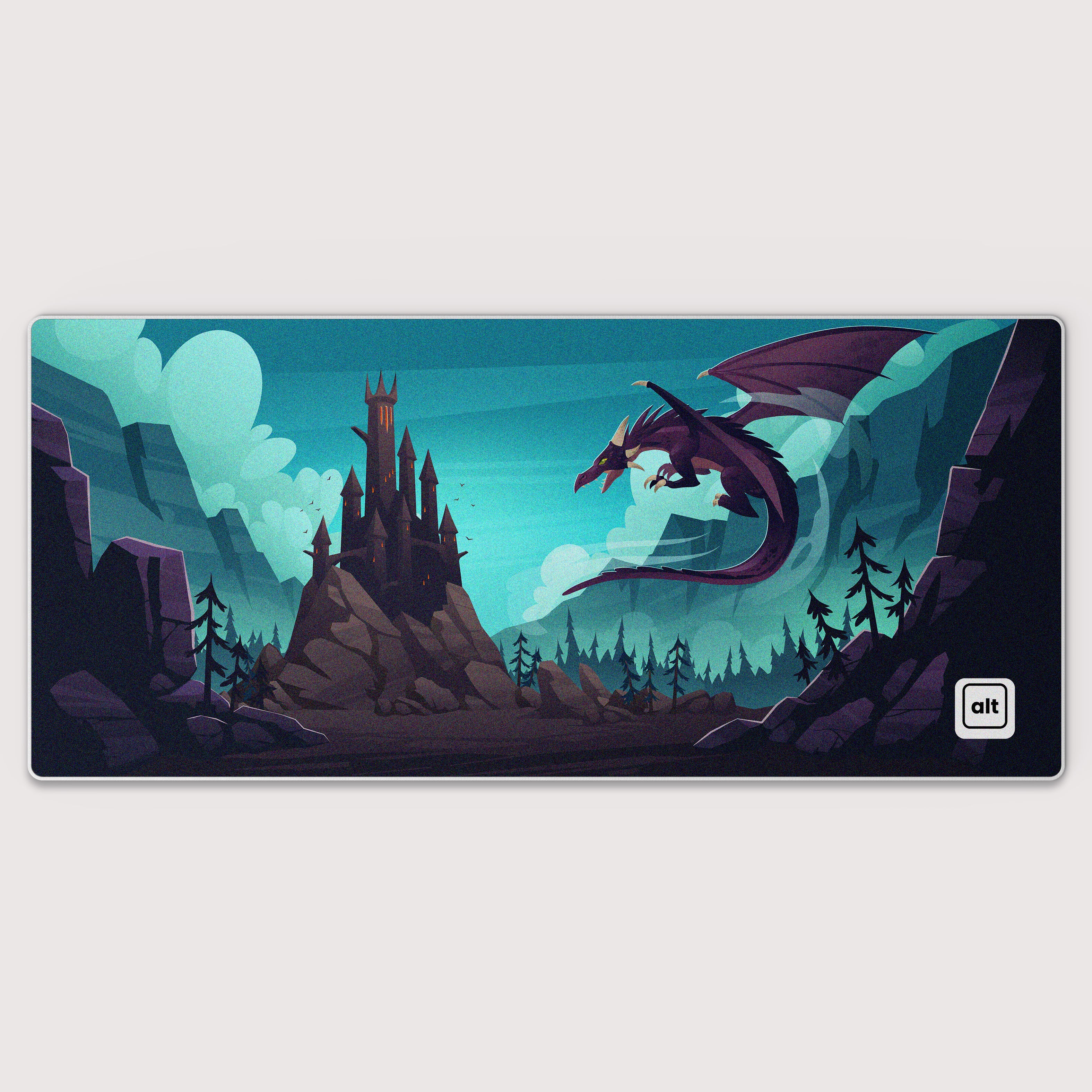 Dragon Invasion Mousepad