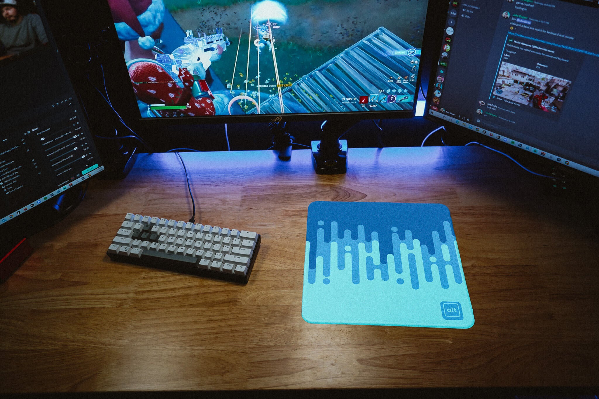 Linear Waves Atlantic Mousepad