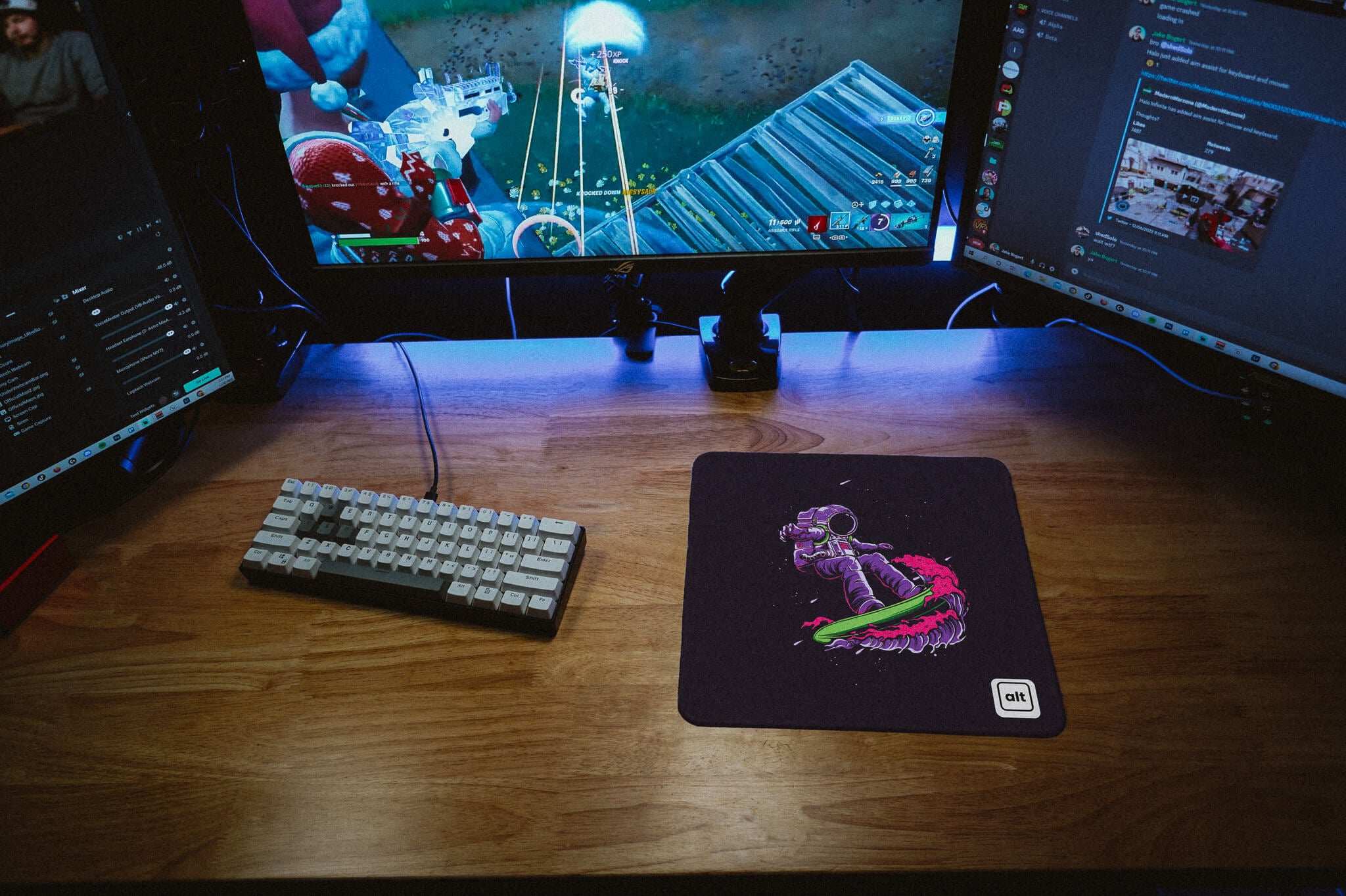 Milky Wave Mousepad