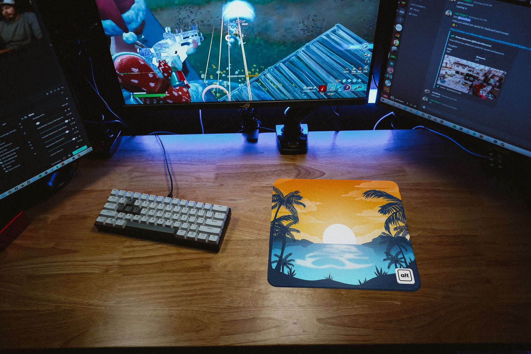 Tropical Sunrise Mousepad
