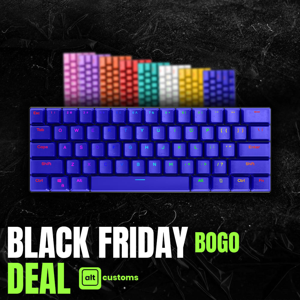 BOGO T1 Pro 60% Keyboard Deal Blue Switches