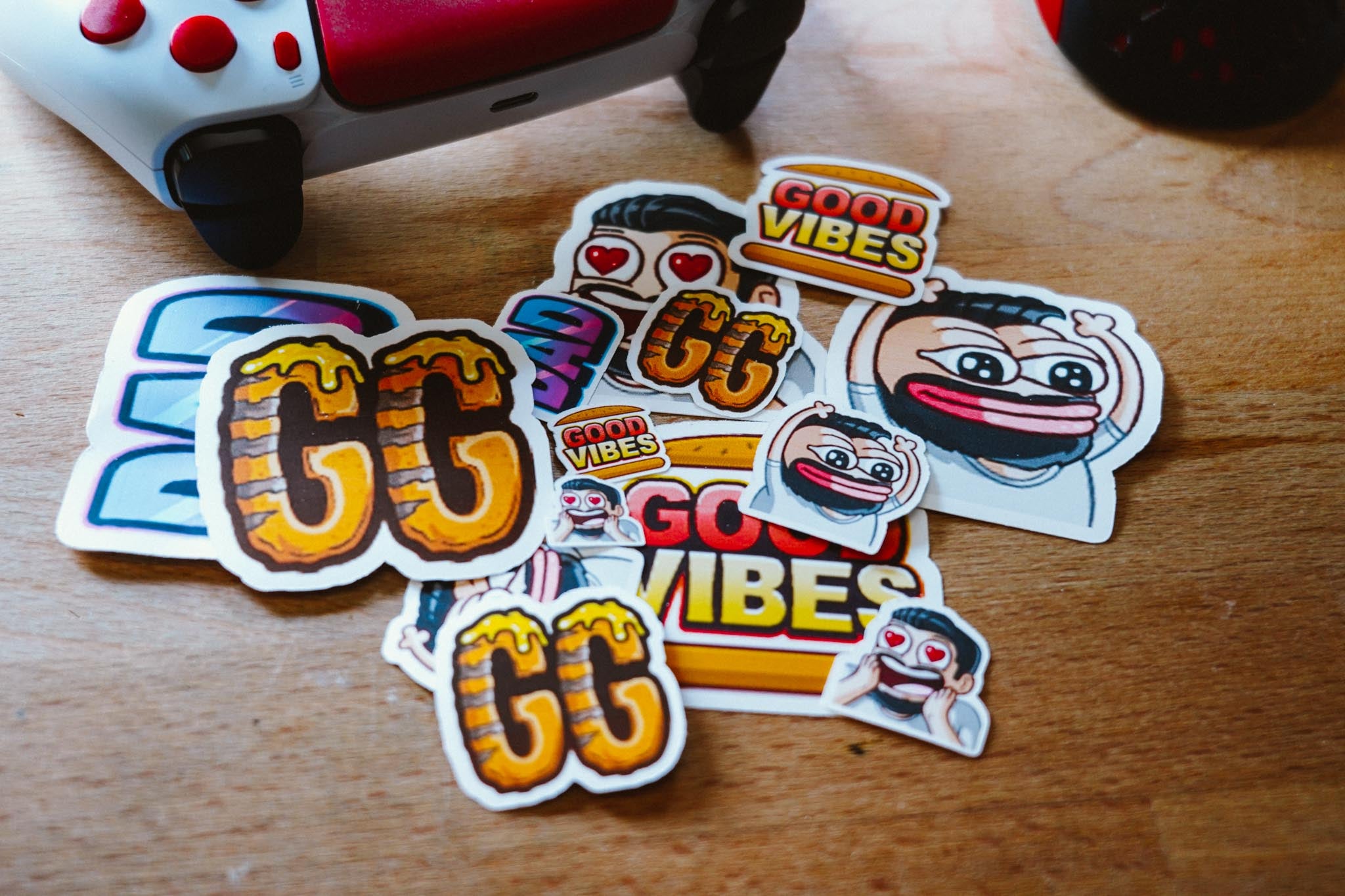 Larry Fishburger Sticker Emote Pack - Gaming Keyboards
