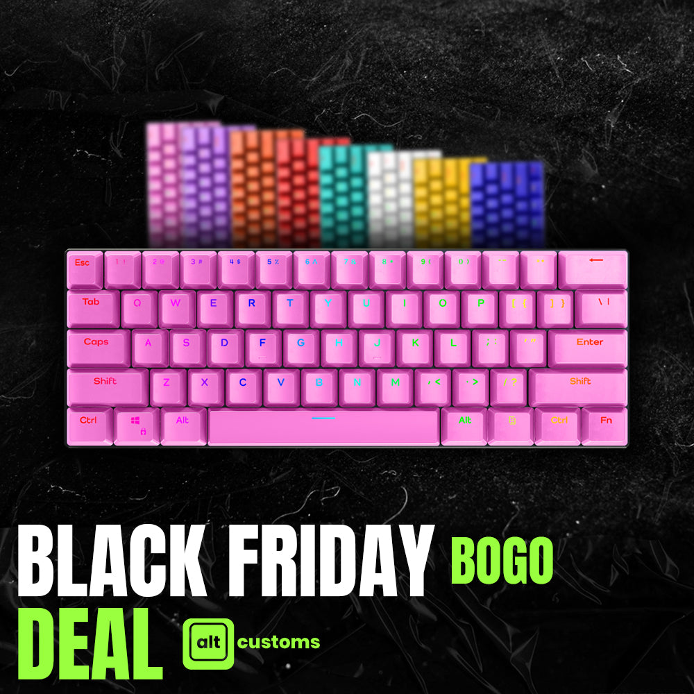 BOGO T1 Pro 60% Keyboard Deal Blue Switches