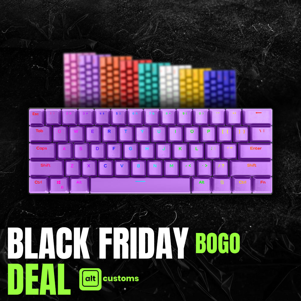 BOGO T1 Pro 60% Keyboard Deal Blue Switches