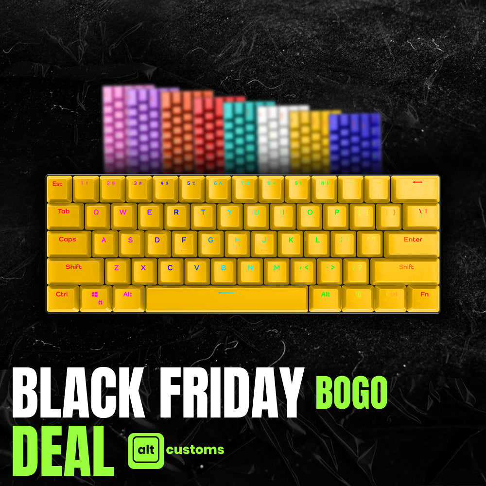 BOGO T1 Pro 60% Keyboard Deal Blue Switches