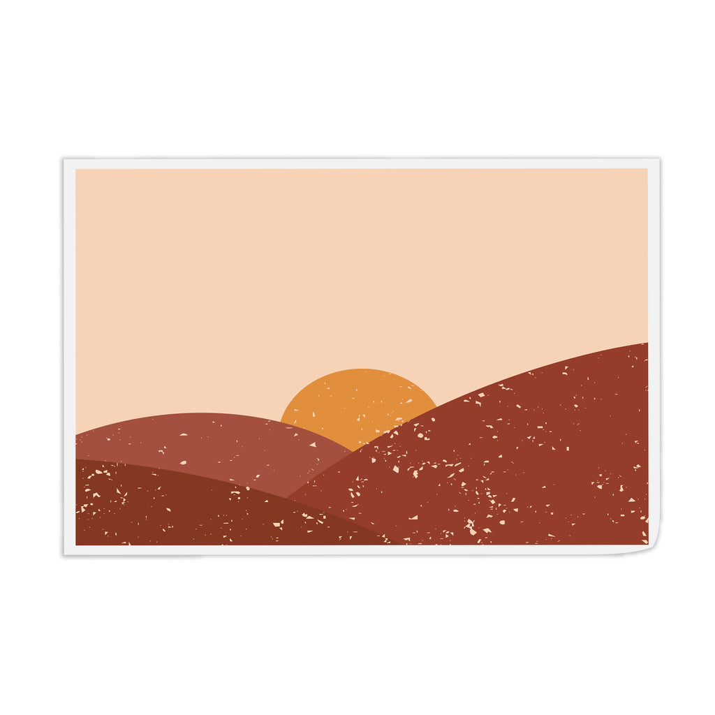 Modern Sunset Wall Art