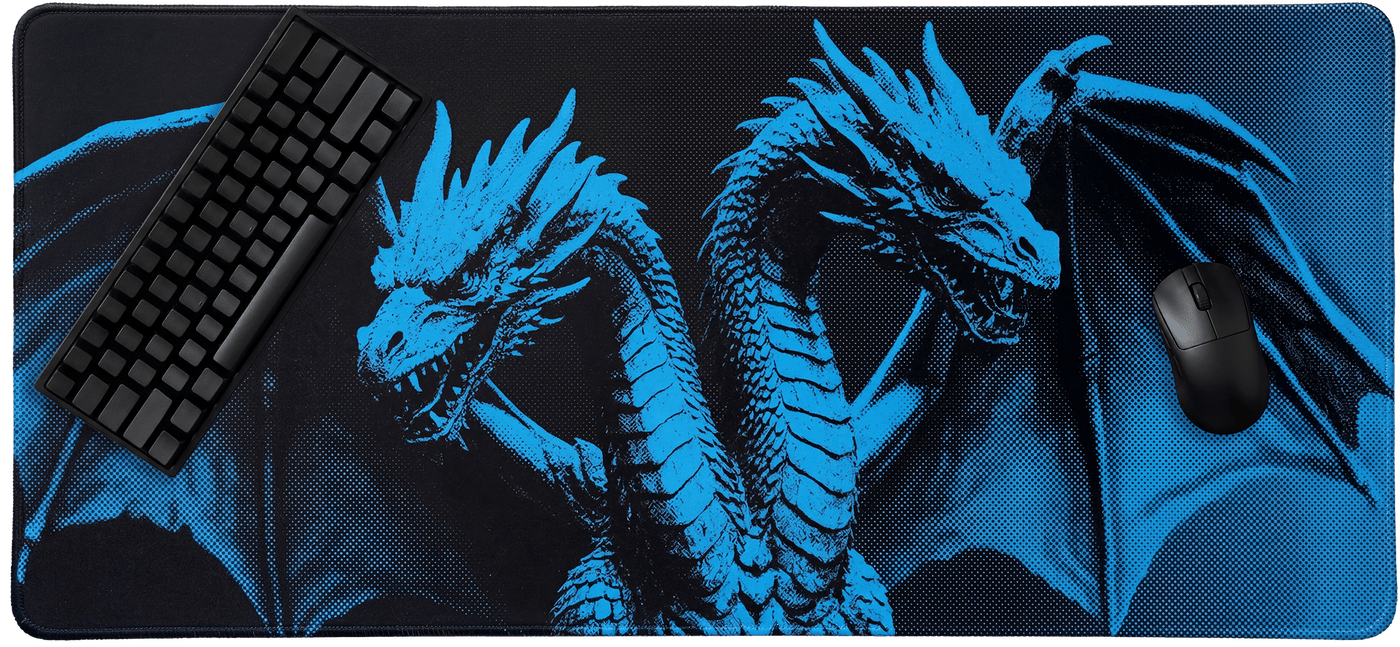 Void Dragon Blue Mousepad