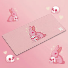 Bunny Skull Mousepad - [alt_customs]