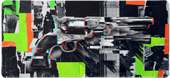 Navy Revolver Mousepad