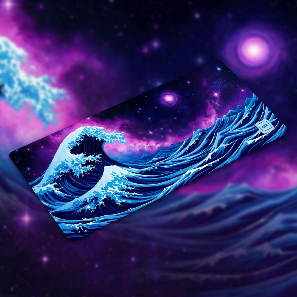 Galaxy Waves Mousepad - [alt_customs]
