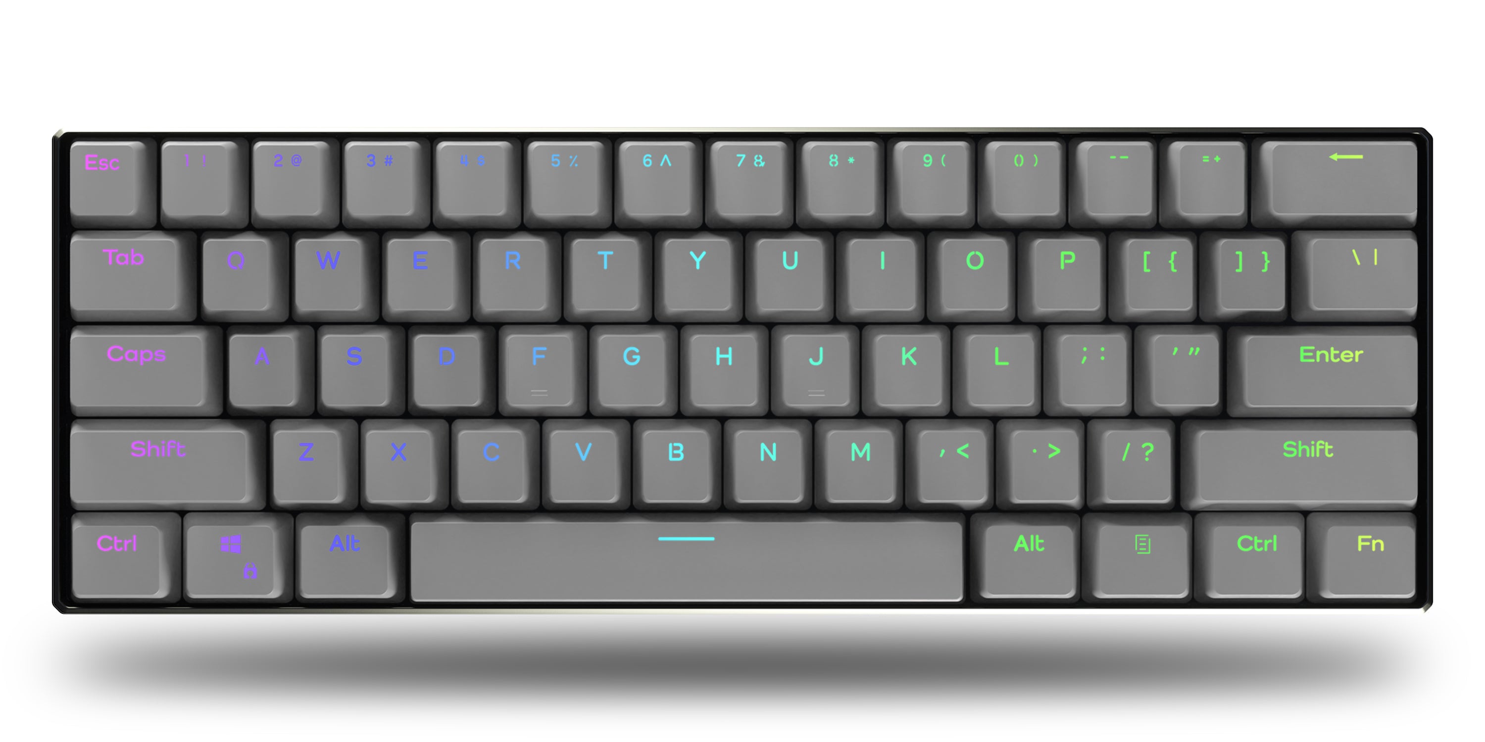 Grey 60% Keyboard
