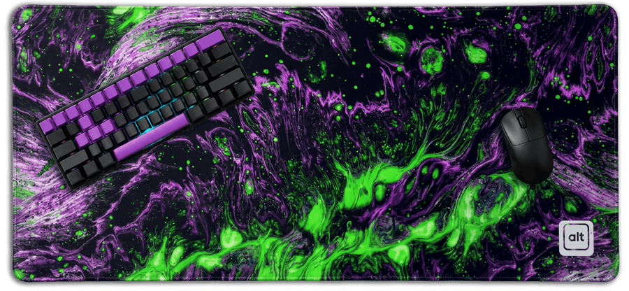 Purple Green Lava