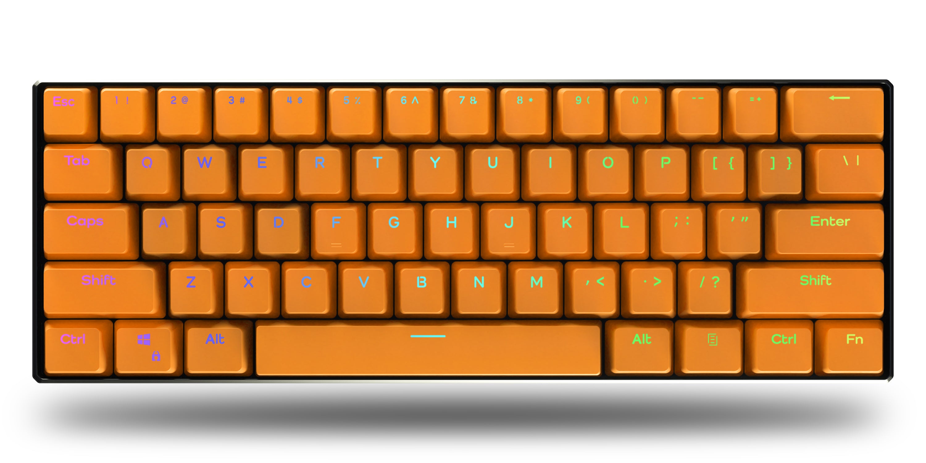 Orange 60% Keyboard