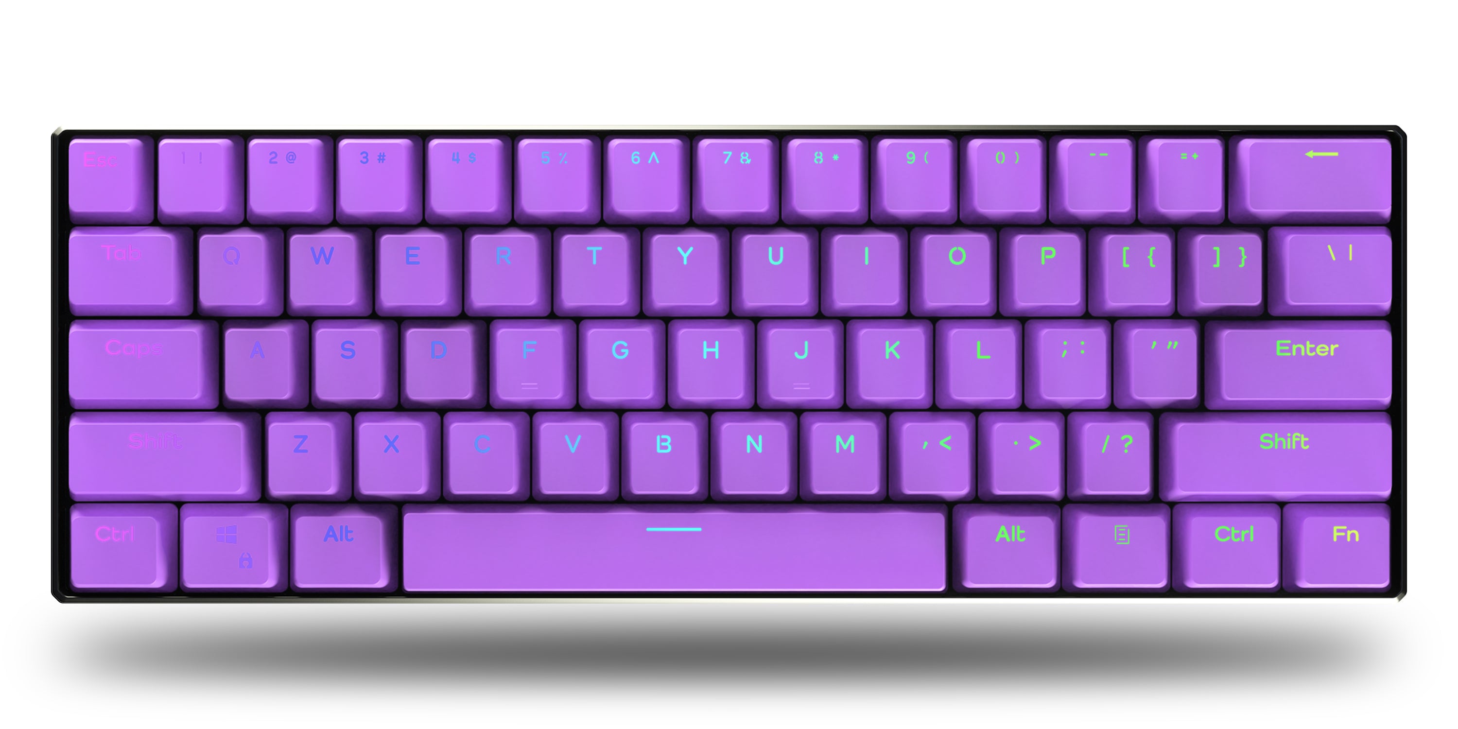 Purple 60% Keyboard