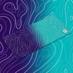 Purple Ombre Damascus Mousepad - [alt_customs]