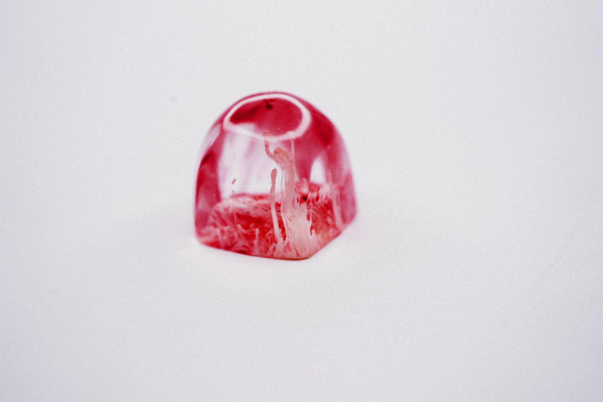 Maroon Jelly Artisan Keycap