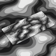 Black and White Regions Mousepad - [alt_customs]
