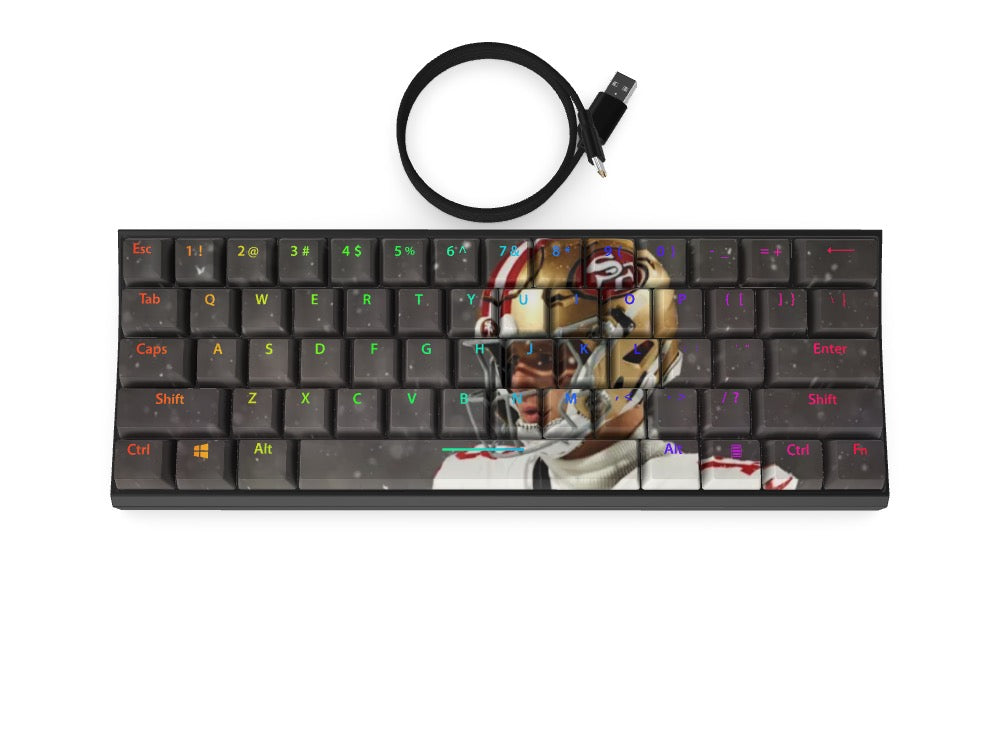 T60 Keyboard - Custom Design Ref: 4BGRFHR - [alt_customs]