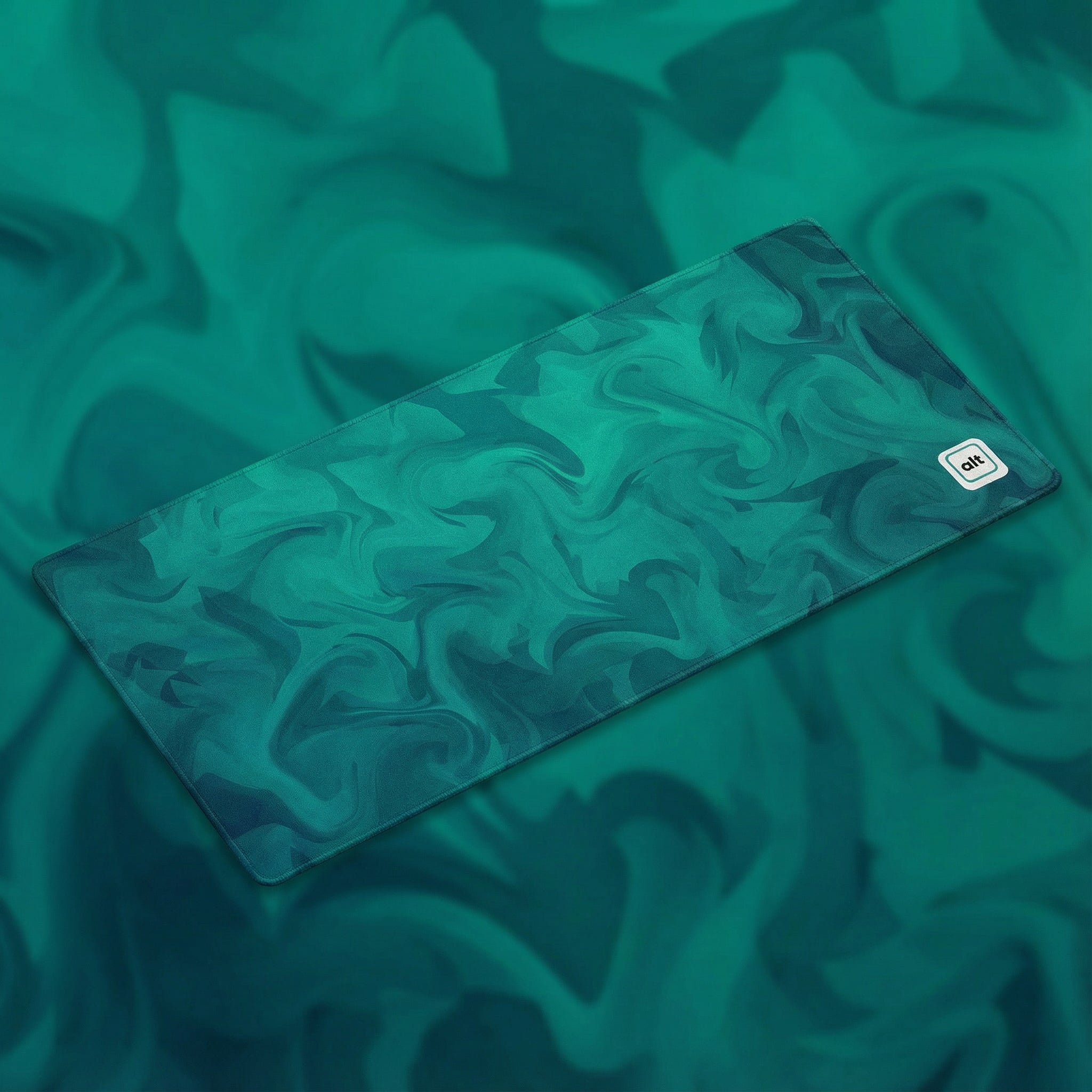 Teal Liquify Mousepad