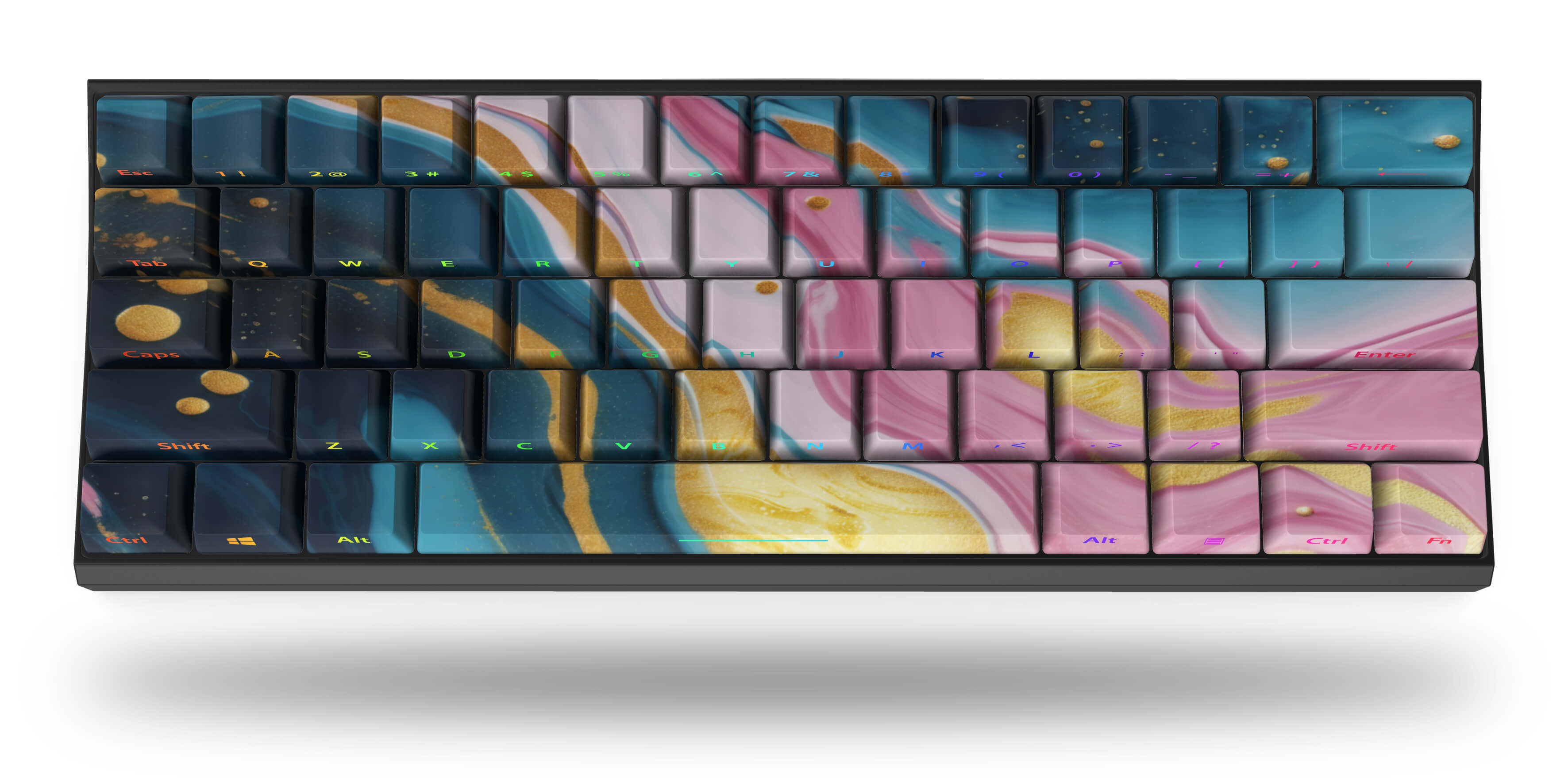 Marbled Oasis T60 Pro Keyboard