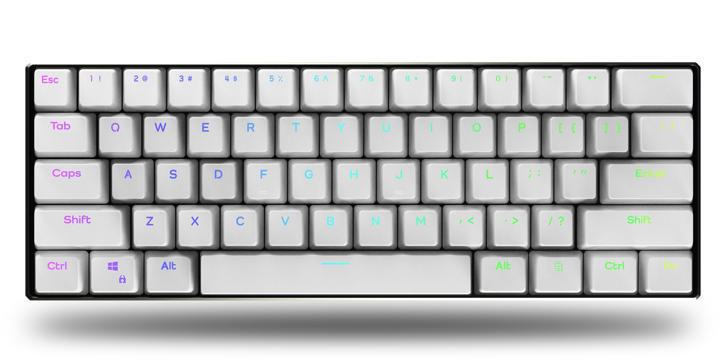 White 60% Keyboard