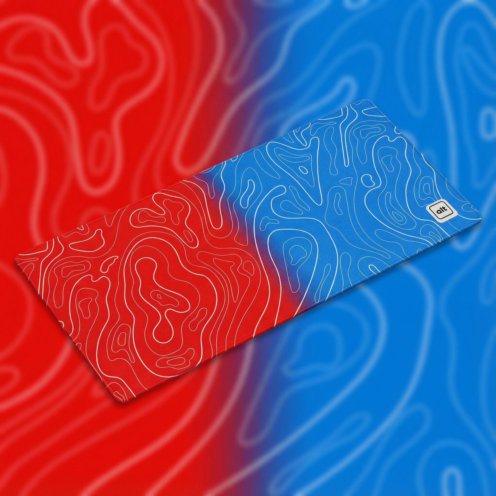 Webslinger Ombre Damascus Mousepad