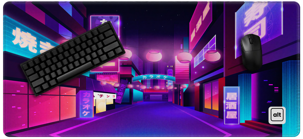 Night Life Mousepad - [alt_customs]
