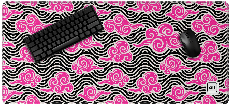 Pink Anime Clouds