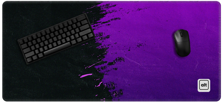 Purple Paint Spill