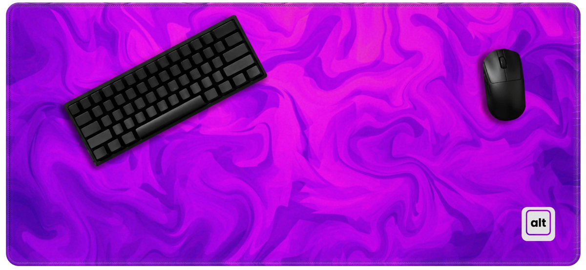 Violet Liquify Mousepad - [alt_customs]