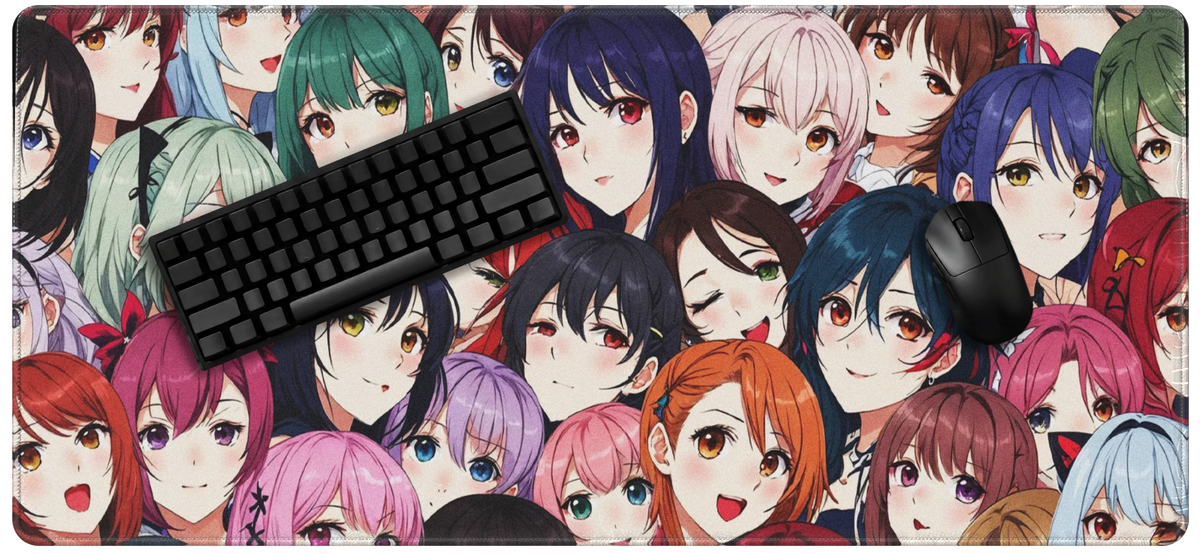 Waifu Party Mousepad - [alt_customs]