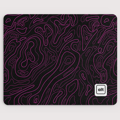Pink Black Damascus Mousepad - [alt_customs]