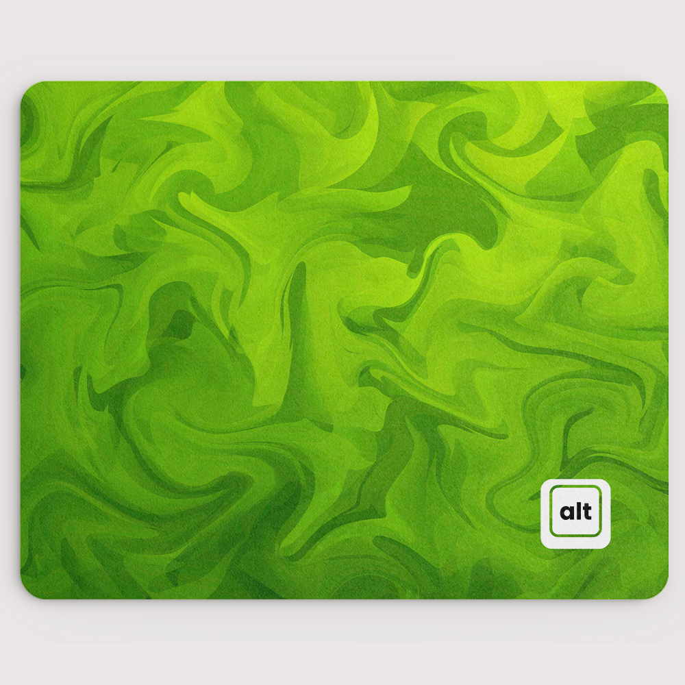 Green Liquify Mousepad