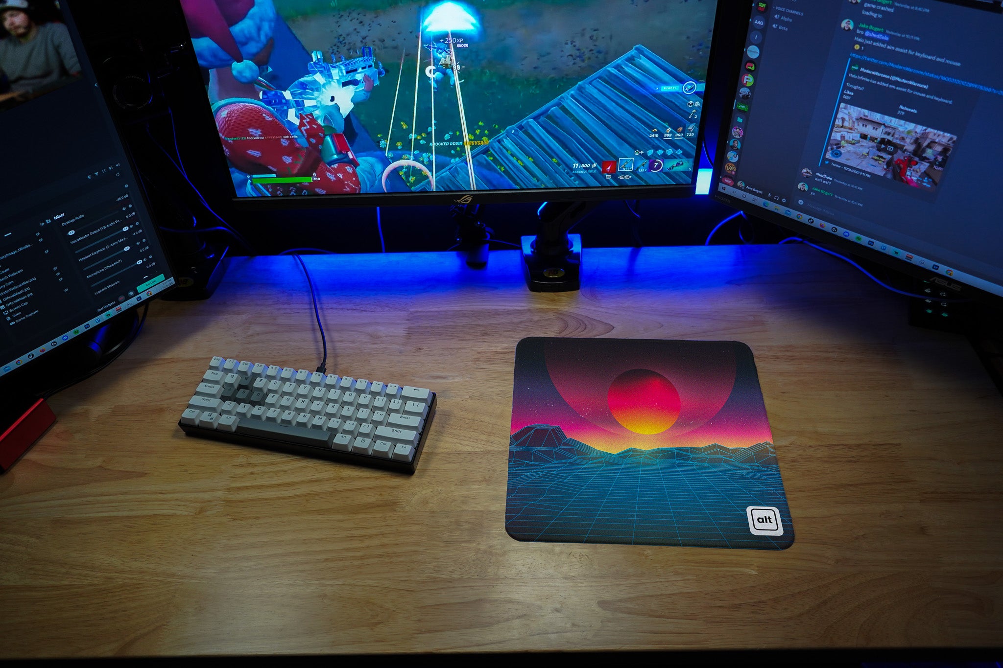 Synth Waves Mousepad