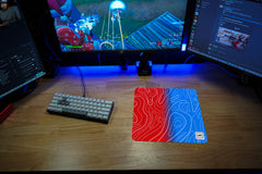 Webslinger Ombre Damascus Mousepad - [alt_customs]